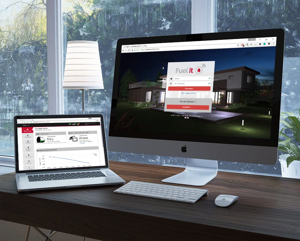 visu dashboard site internet Fuel-it