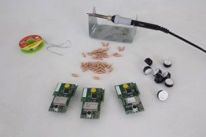 Soudure des antennes et transducteurs sur circuit électronique (PCB)