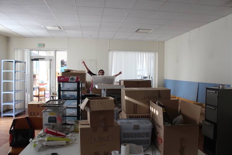 Fuel it en plein déménagement