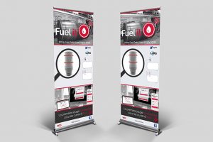 Kakemono Fuel it, integration 3D